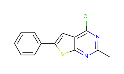 4-Chloro-2-methyl-6-phenyl-thieno[2,3-d]pyrimidine