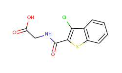 [(3-CHLORO-BENZO[B]THIOPHENE-2-CARBONYL)-AMINO]-ACETIC ACID