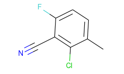 2-Chloro-6-Fluoro-3-Methylbenzonitrile