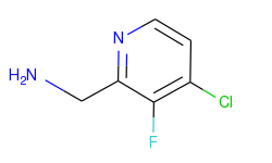 2-Pyridinemethanamine, 4-chloro-3-fluoro-