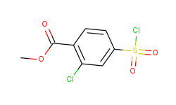 methyl 2-chloro-4-(chlorosulfonyl)benzoate