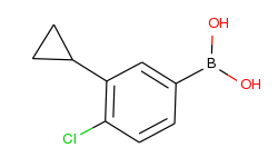 4-chloro-3-cyclopropylphenylboronic acid