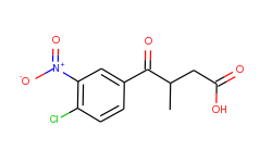 4-(4-Chloro-3-nitrophenyl)-3-methyl-4-oxobutanoic acid