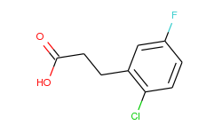 3-(2-chloro-5-fluorophenyl)propanoic acid