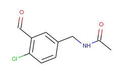 N-(4-chloro-3-formyl-benzyl)-acetamide