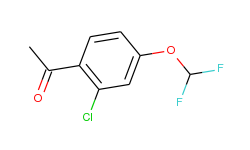 1-[2-Chloro-4-(difluoromethoxy)phenyl]ethanone