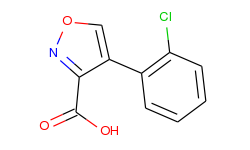 4-(2-chlorophenyl)-3-Isoxazolecarboxylic acid