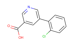 5-(2-Chlorophenyl)nicotinic Acid