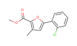 methyl 5-(2-chlorophenyl)-3-methylfuran-2-carboxylate