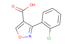 3-(2-chlorophenyl)-4-Isoxazolecarboxylic acid