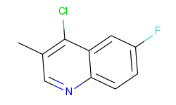 4-CHLORO-6-FLUORO-3-METHYLQUINOLINE