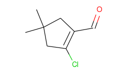 2-chloro-4,4-dimethylcyclopent-1-enecarbaldehyde