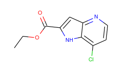 ETHYL 7-CHLORO-1H-PYRROLO[3,2-B]PYRIDINE-2-CARBOXYLATE