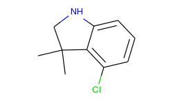 4-CHLORO-3,3-DIMETHYL-2,3-DIHYDRO-1H-INDOLE