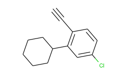 4-Chloro-2-cyclohexyl-1-ethynylbenzene