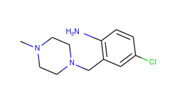 4-​chloro-​2-​[(4-​methylpiperazin-​1-​yl)​methyl]​aniline