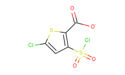 5-CHLORO-3-(CHLOROSULFONYL)THIOPHENE-2-CARBOXYLATE