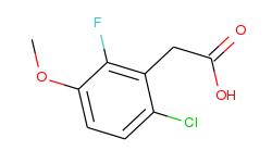 2-(6-Chloro-2-Fluoro-3-Methoxy-Phenyl)Acetic Acid