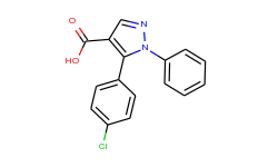 5-(4-Chlorophenyl)-1-phenyl-1H-pyrazole-4-carboxylic acid