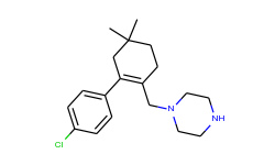 1-[[2-(4-Chlorophenyl)-4,4-dimethyl-1-cyclohexen-1-yl]methyl]-piperazine