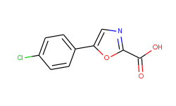 5-(4-Chlorophenyl)-1,3-oxazole-2-carboxylic acid