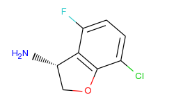 (3R)-7-CHLORO-4-FLUORO-2,3-DIHYDROBENZO[B]FURAN-3-YLAMINE