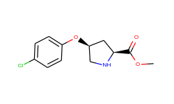 Methyl (2S,4S)-4-(4-chlorophenoxy)-2-pyrrolidinecarboxylate