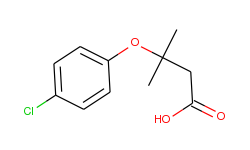 3-(4-chlorophenoxy)-3-methylbutanoic acid