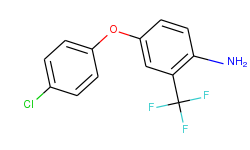 Benzenamine, 4-(4-chlorophenoxy)-2-(trifluoromethyl)-