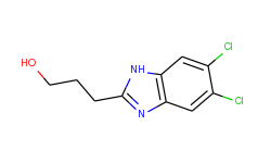 5,6-Dichloro-2-(3-hydroxypropyl)benzimidazole