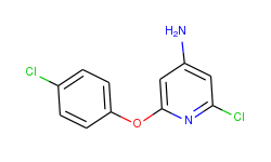 2-chloro-6-(4-chlorophenoxy)pyridin-4-amine