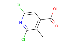 4-​Pyridinecarboxylic acid, 2,​6-​dichloro-​3-​methyl-