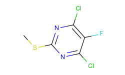 4,6-DICHLORO-5-FLUORO-2-(METHYLTHIO)PYRIMIDINE