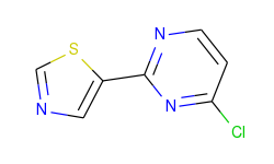 4-CHLORO-2-(1,3-THIAZOL-5-YL)PYRIMIDINE