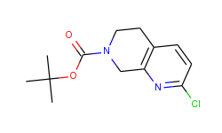 tert-butyl 2-chloro-5,8-dihydro-1,7-naphthyridine-7(6H)-carboxylate