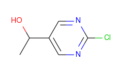 5-Pyrimidinemethanol, 2-chloro-α-methyl-