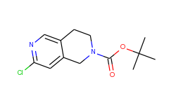 TERT-BUTYL 7-CHLORO-3,4-DIHYDRO-2,6-NAPHTHYRIDINE-2(1H)-CARBOXYLATE