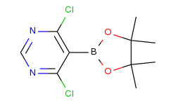 4,6-dichloro-5-(4,4,5,5-tetramethyl-1,3,2-dioxaborolan-2-yl)pyrimidine