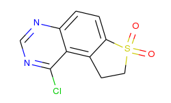 1-CHLORO-8,9-DIHYDROTHIENO-[3,2-F]QUINAZOLINE 7,7-DIOXIDE