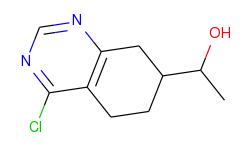 1-(4-CHLORO-5,6,7,8-TETRAHYDROQUINAZOLIN-7-YL)ETHAN-1-OL