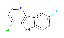 4-Chloro-8-fluoro-5H-pyrimido[5,4-b]indole