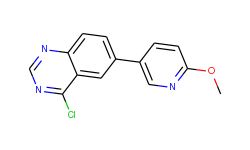 4-CHLORO-6-(6-METHOXY-PYRIDIN-3-YL)-QUINAZOLINE