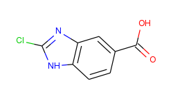 2-Chloro-1H-benzimidazole-5-carboxylic acid