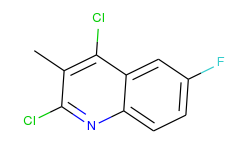 2,4-DICHLORO-6-FLUORO-3-METHYLQUINOLINE