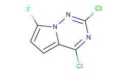 2,4-DICHLORO-7-FLUOROPYRROLO[2,1-F][1,2,4]TRIAZINE