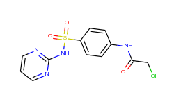 2-chloro-N-{4-[(pyrimidin-2-ylamino)sulfonyl]phenyl}acetamide