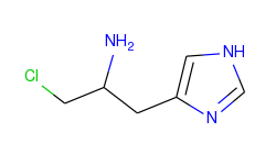 1-Chloro-3-(1H-imidazol-4-yl)propan-2-amine