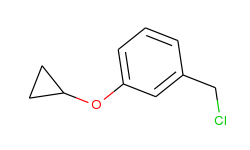 1-(CHLOROMETHYL)-3-(CYCLOPROPYLOXY)BENZENE