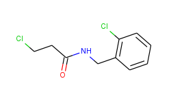 3-chloro-N-(2-chlorobenzyl)propanamide