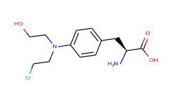 L-Phenylalanine, 4-[(2-chloroethyl)(2-hydroxyethyl)amino]-